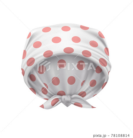 Kerchief Realistic Illustration 78108814