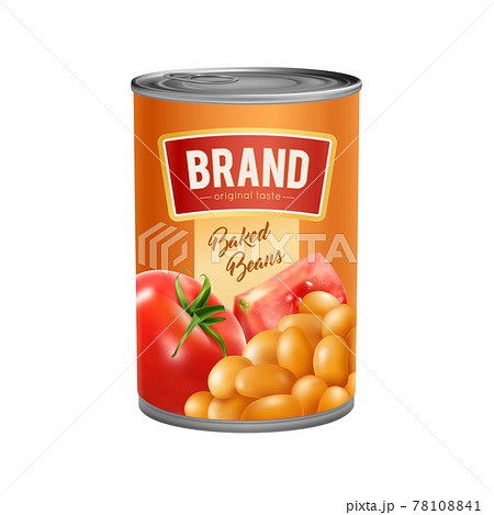 Baked Beans Tin Can 78108841