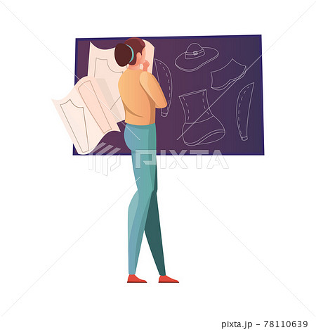 Modeling Clothes Stitching Composition Modeling Clothes Stitching Composition 78110639