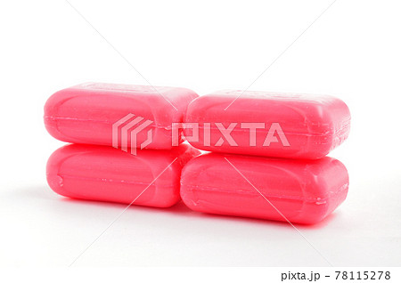 Soap for household use on a white background Soap for household use on a white background 78115278