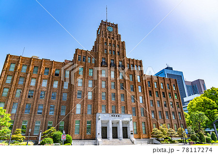 東京の都市風景 日比谷公園(日比谷公会堂) 78117274