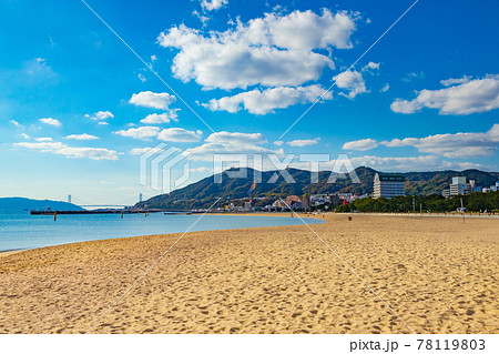 晩秋の須磨海浜公園 兵庫県神戸市須磨区にて 晩秋の須磨海浜公園 兵庫県神戸市須磨区にて 78119803
