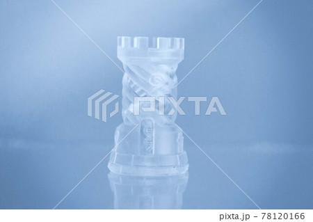 One object photopolymer printed on a 3d printer. One object photopolymer printed on a 3d printer. 78120166