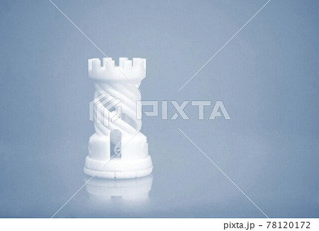 One object photopolymer printed on a 3d printer. One object photopolymer printed on a 3d printer. 78120172
