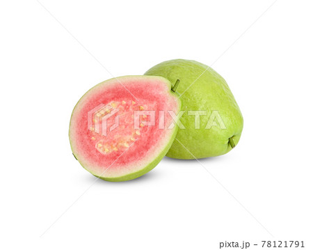 Guava fresh isolated on white background 78121791