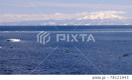 冬のオホーツク海 78121943