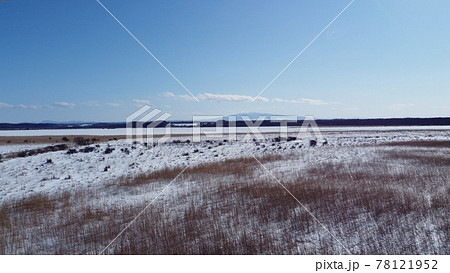 網走の冬の濤沸湖 網走の冬の濤沸湖 78121952