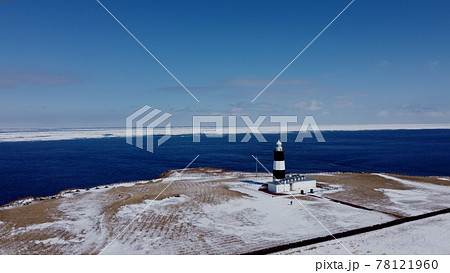 能取岬と能取灯台 能取岬と能取灯台 78121960