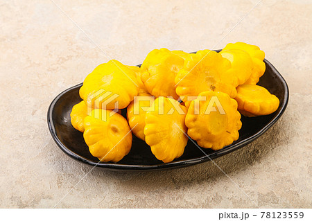 Marinated patissons in the bowl Marinated patissons in the bowl 78123559