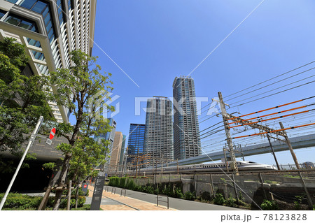 東京 東新橋の都市風景 パークコート浜離宮ザ・タワー 東京 東新橋の都市風景 パークコート浜離宮ザ・タワー 78123828
