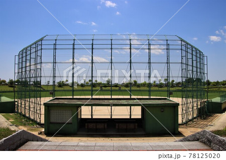 野球場　バックネット 78125020