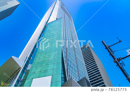 東京の都市風景 虎の門ヒルズ周辺の風景 東京の都市風景 虎の門ヒルズ周辺の風景 78125773