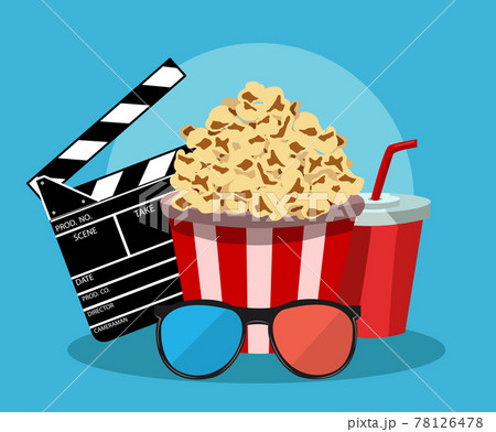 Vector illustration for the film industry 78126478