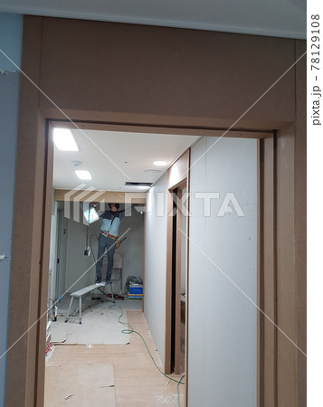 一戸建て住宅 部屋 建設業 78129108