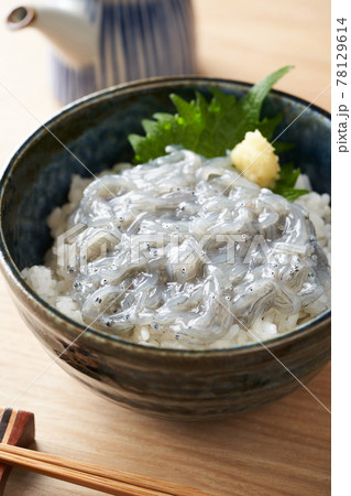 生しらす丼 78129614