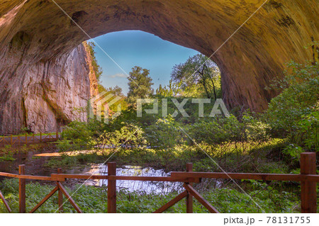 Devetashka Cave in Bulgaria, inside view Devetashka Cave in Bulgaria, inside view 78131755