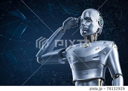 artificial intelligence robot or cyborg analyze artificial intelligence robot or cyborg analyze 78132929