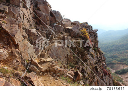 那須の茶臼岳、朝日岳、三本槍岳の縦走登山 78133655