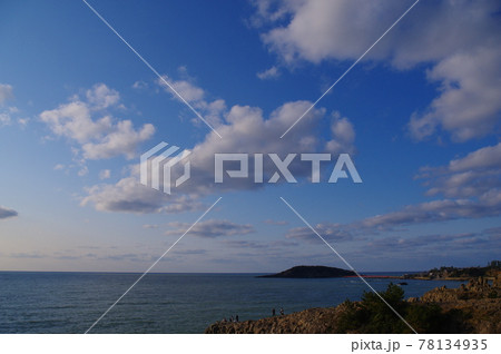 越前海岸の東尋坊と雄島 78134935