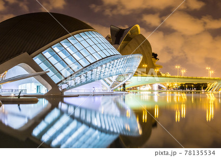 City of arts and sciences in Valencia, Spain City of arts and sciences in Valencia, Spain 78135534