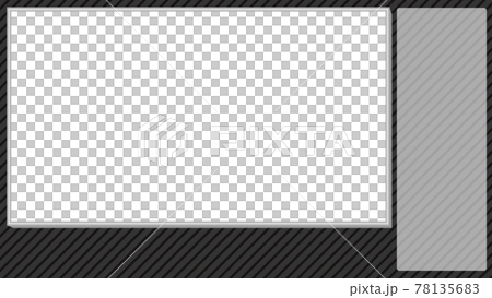 Comment, screen frame with text space, black... - Stock Illustration ...
