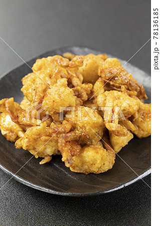 美味しいヒラツメガニの唐揚 78136185