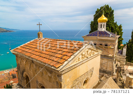 Old cemetery in Menton 78137121