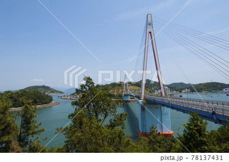 突山大橋 麗水 スポット 78137431