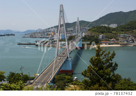 突山大橋 麗水 スポット 78137432
