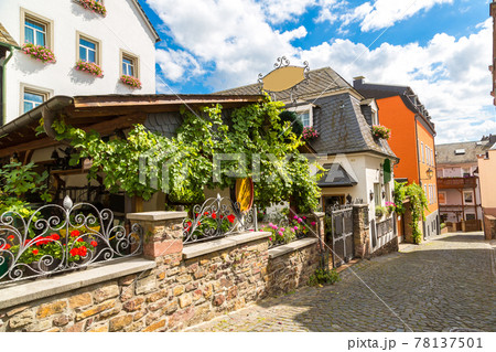Old architecture of Rudesheim, Germany Old architecture of Rudesheim, Germany 78137501