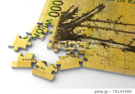 Korean Won Puzzle Korean Won Puzzle 78145080