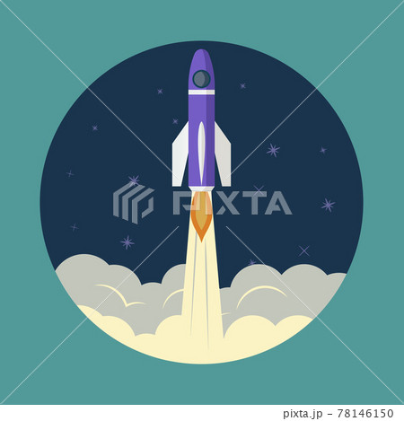 Space rocket launch 78146150