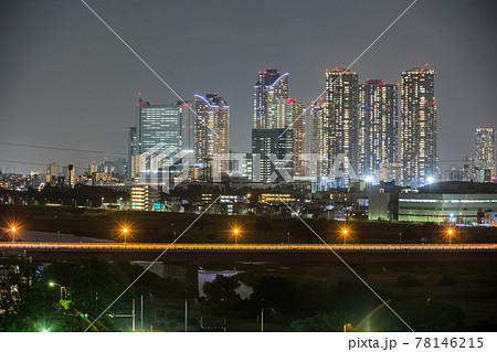 武蔵小杉の夜景 78146215
