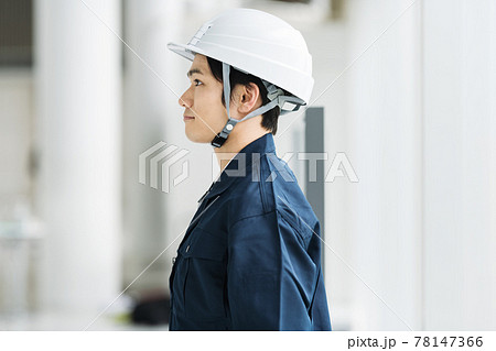 施工管理の男性のポートレート 施工管理の男性のポートレート 78147366