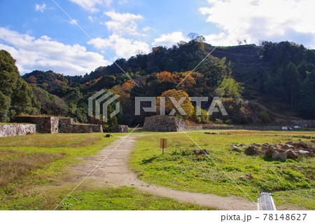 月山富田城 菅谷口の石垣 月山富田城 菅谷口の石垣 78148627