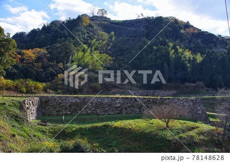 月山富田城 全景 78148628