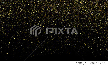 Gold glitter texture on black background. Golden sparkle confetti vector shine luxury gold glitter Gold glitter texture on black background. Golden sparkle confetti vector shine luxury gold glitter 78148733