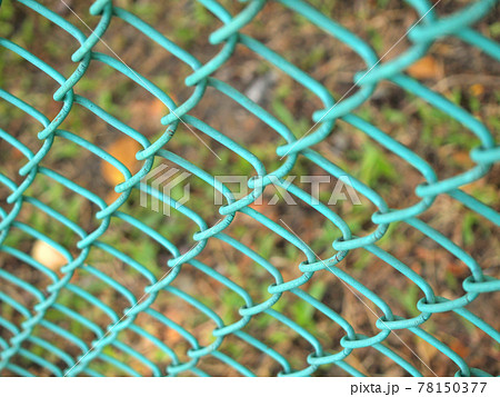 Wire fence close up 78150377
