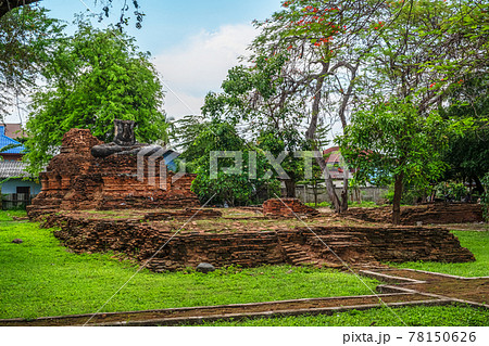 Wat SAO KHIAN. THAILAND-MAY 3,2021:Chiang Saen City Temple.SAO KHIAN Temple of CHIANGSAEN  in CHIANGRAI at THAILAND. 78150626