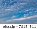 青空に浮かぶ雲（春） 78154311
