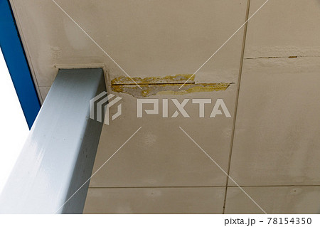 アスベスト含有建材事前調査 軒天井のケイカル板 アスベスト含有建材事前調査 軒天井のケイカル板 78154350