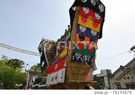 でか山　青柏祭　曳山　七尾市 78155679