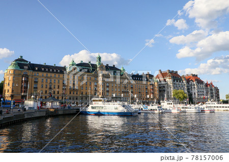 スウェーデン　ストックホルム　ニブロ湾の風景 78157006