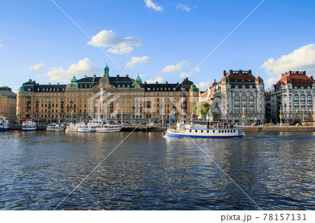 スウェーデン　ストックホルム　ニブロ湾の風景 78157131