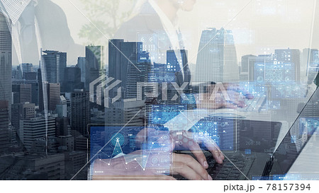 データ分析　デジタルトランスフォーメーション  78157394