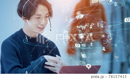 テレワークイメージ テレワークイメージ 78157415