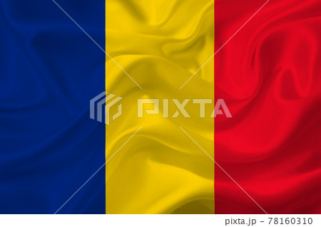 3D Flag of Romania on fabric 3D Flag of Romania on fabric 78160310