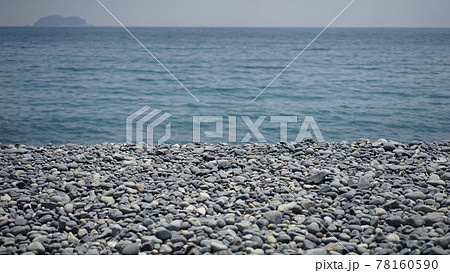 海 砂利 波 78160590