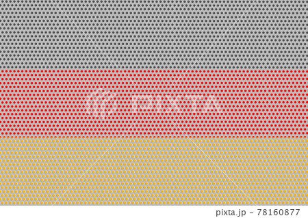 3D Flag of Germany on metal 78160877