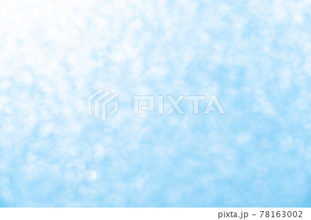キラキラブルーグラデーション　(背景素材) 78163002
